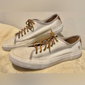 Frye~ Men’s  canvas logo sneakers